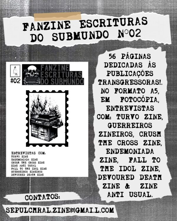 Fanzine Escrituras do Submundo #02 - Imagem 2